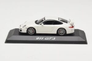 Porsche 911 997 GT3 Valge Minichamps 1:43 WAP0202080C Metall