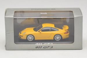Porsche 911 997 GT3 Kollane Minichamps 1:43 WAP02012116 Metall - pilt 4/4