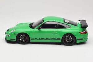 Porsche 911 997.1 GT3 RS Roheline Minichamps 1:18 155062124 Metall - pilt 3/6