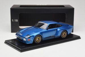 Porsche 911 930 Almeras Biturbo 3.3 Sinine Kess 1:18 KE18005A Vaik - pilt 6/6