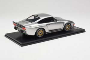 Porsche 911 930 Almeras Biturbo 3.3 Hõbedane Kess 1:18 KE18005B Vaik - pilt 2/6