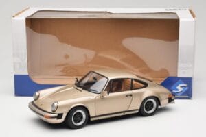 Porsche 911 Carrera 3.2 Pronks Solido 1:18 S1802602 Metall - pilt 8/8