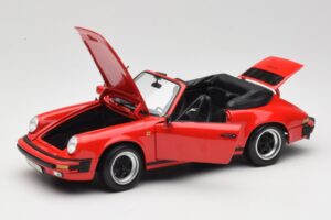 Porsche 911 SC Kabriolett Punane Minichamps 1:18 100063030 Metall - pilt 2/8