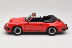 Porsche 911 SC Kabriolett Punane Minichamps 1:18 100063030 Metall - pilt 4/8