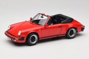Porsche 911 SC Kabriolett Punane Minichamps 1:18 100063030 Metall