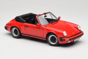 Porsche 911 SC Kabriolett Punane Minichamps 1:18 100063030 Metall - pilt 6/8