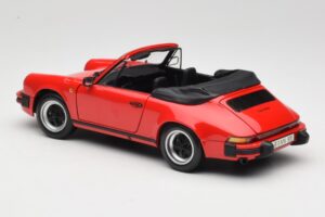 Porsche 911 SC Kabriolett Punane Minichamps 1:18 100063030 Metall - pilt 7/8
