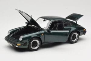 Porsche 911 Carrera Green Metallic Minichamps 1:18 100063022 Metall - pilt 2/8