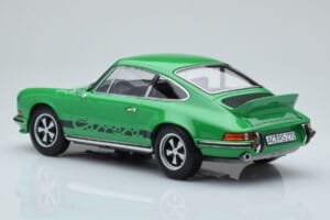 Porsche 911 Carrera RS 2.7 Roheline Norev 1:18 187680 Metall - pilt 5/6