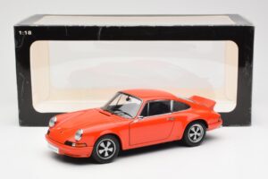 Porsche 911 Carrera RS 2.7 Oranž AUTOart 1:18 78057 Metall - pilt 8/8