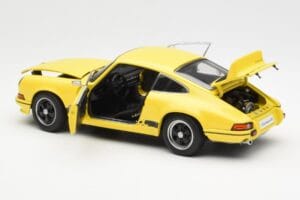 Porsche 911 Carrera RS 2.7 Kollane AUTOart 1:18 78053 Metall - pilt 5/8