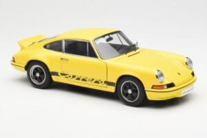 Porsche 911 Carrera RS 2.7 Kollane AUTOart 1:18 78053 Metall - pilt 6/8