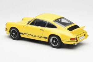 Porsche 911 Carrera RS 2.7 Kollane AUTOart 1:18 78053 Metall - pilt 7/8