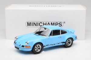 Porsche 911 Carrera RSR Sinine & Must Minichamps 1:18 107065021 Metall - pilt 6/6