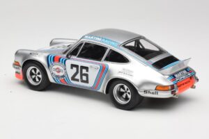 Porsche 911 Carrera RSR Group 4 GT #26 Martini Racing H. Muller / G. van Lennep GT Class Winner 1000 km Dijon 1973 Minichamps - pilt 5/6