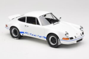 Porsche 911 Carrera RSR Group 4 GT Valge & Sinine 1973 Minichamps 1:18 107065020 Metall - pilt 4/6