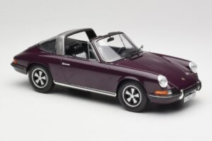 Porsche 911 E Targa Lilla Norev 1:18 187644 Metall - pilt 5/7