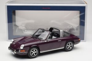 Porsche 911 E Targa Lilla Norev 1:18 187644 Metall - pilt 7/7