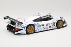 Porsche 911 GT1 #25 Porsche AG U. Alzen / J. Muller / B. Wollek 24 Hours of Le Mans 1998 Maisto 1:18 56052 Metall - pilt 3/8