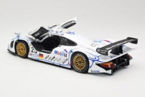 Porsche 911 GT1 #25 Porsche AG U. Alzen / J. Muller / B. Wollek 24 Hours of Le Mans 1998 Maisto 1:18 56052 Metall - pilt 5/8
