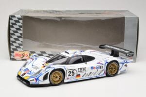 Porsche 911 GT1 #25 Porsche AG U. Alzen / J. Muller / B. Wollek 24 Hours of Le Mans 1998 Maisto 1:18 56052 Metall - pilt 8/8