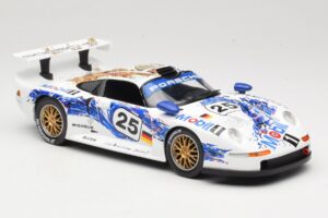 Porsche 911 GT1 #25 1999 Anson 1:18 30322-W Metall - pilt 4/6