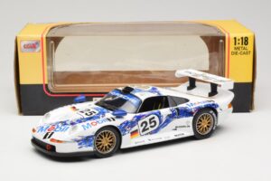 Porsche 911 GT1 #25 1999 Anson 1:18 30322-W Metall - pilt 6/6