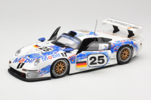 Porsche 911 GT1 #25 H. Stuck / T. Boutsen / B. Wollek 24 Hours of Le Mans 1996 UT Models 1:18 180966625 Metall - pilt 2/8