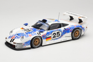 Porsche 911 GT1 #25 H. Stuck / T. Boutsen / B. Wollek 24 Hours of Le Mans 1996 UT Models 1:18 180966625 Metall