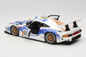 Porsche 911 GT1 #25 H. Stuck / T. Boutsen / B. Wollek 24 Hours of Le Mans 1996 UT Models 1:18 180966625 Metall - pilt 5/8