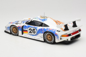 Porsche 911 GT1 #26 K. Wendlinger / Goody / Y. Dalmas 24 Hours of Le Mans 1996 UT Models 1:18 180966626 Metall - pilt 5/8