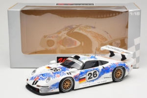Porsche 911 GT1 #26 K. Wendlinger / Goody / Y. Dalmas 24 Hours of Le Mans 1996 UT Models 1:18 180966626 Metall - pilt 8/8