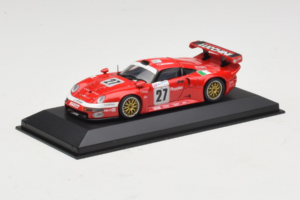 Porsche 911 GT1 #27 BMS Scuderia Italia 24 Hours of Le Mans 1997 Minichamps 1:43 430976627 Metall - pilt 2/4