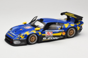 Porsche 911 GT1 #30 Wallinder / Greasley / Lister FIA GT Championship 1997 UT Models 1:18 39723 Metall - pilt 2/8