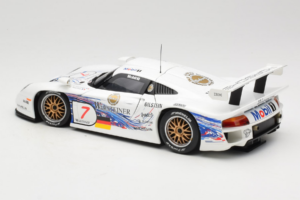 Porsche 911 GT1 #7 Y. Dalmas / R. Wollek FIA GT Championship 1997 UT Models 1:18 39721 Metall - pilt 7/8