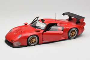 Porsche 911 GT1 Concept Punane UT Models 1:18 180966625-R1 Metall - pilt 2/8