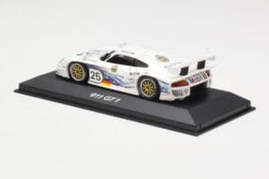 Porsche 911 GT1 #25 Warsteiner 24 Hours of Le Mans 1997 Minichamps 1:43 WAP02003197 Metall - pilt 3/4