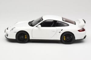 Porsche 911 GT2 997.1 Valge Norev 1:18 187572 Metall - pilt 4/8