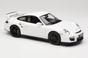Porsche 911 GT2 997.1 Valge Norev 1:18 187572 Metall - pilt 6/8