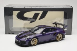 Porsche 911 GT2 RS 991.2 Ultraviolet GT Spirit 1:18 GT926 Vaik - pilt 6/6