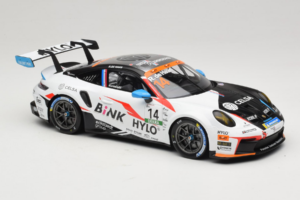 Porsche 911 GT3 Cup 992 #14 R. de Haan Oschersleben GP 2024 IXO 1:18 18RMC219 Metall - pilt 4/6