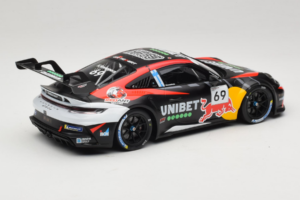 Porsche 911 GT3 Cup 992 #69 K. Rovanpera Zolder GP 2024 IXO 1:18 18RMC226 Metall - pilt 2/6
