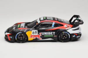 Porsche 911 GT3 Cup 992 #69 K. Rovanpera Zolder GP 2024 IXO 1:18 18RMC226 Metall - pilt 3/6