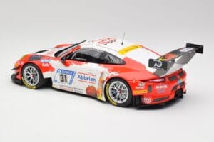 Porsche 911 GT3 R #31 Frikadelli Racing N. Siedler / M. Seefried 24 Hours Nürburgring 2018 Minichamps 1:18 153186931 Metall - pilt 5/6