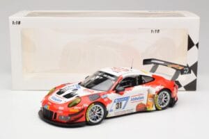 Porsche 911 GT3 R #31 Frikadelli Racing N. Siedler / M. Seefried 24 Hours Nürburgring 2018 Minichamps 1:18 153186931 Metall - pilt 6/6