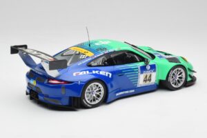 Porsche 911 GT3 R #44 Falken Motorsport W. Henzler / P. Dumbreck NBR 2016 Minichamps 1:18 155166044 Metall - pilt 2/6