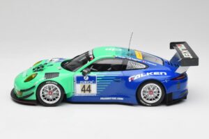 Porsche 911 GT3 R #44 Falken Motorsport W. Henzler / P. Dumbreck NBR 2016 Minichamps 1:18 155166044 Metall - pilt 3/6