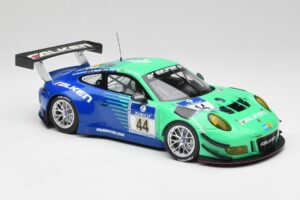 Porsche 911 GT3 R #44 Falken Motorsport W. Henzler / P. Dumbreck NBR 2016 Minichamps 1:18 155166044 Metall - pilt 4/6