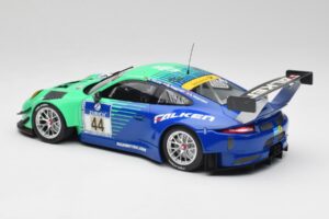 Porsche 911 GT3 R #44 Falken Motorsport W. Henzler / P. Dumbreck NBR 2016 Minichamps 1:18 155166044 Metall - pilt 5/6