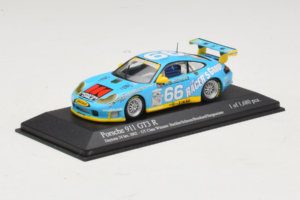 Porsche 911 GT3 R #66 Buckler / Schrom 24 Hours of Daytona 2002 Minichamps 1:43 400026966 Metall - pilt 2/4
